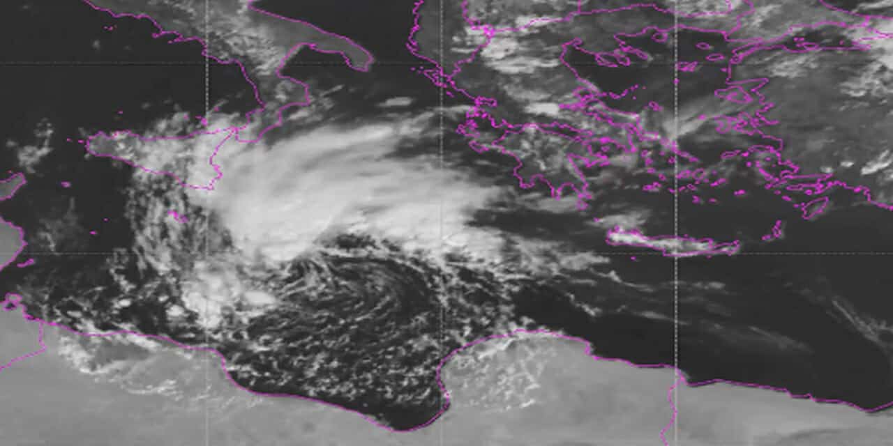 Esce di scena dall'Italia, ma si rinforza il Ciclone Daniel