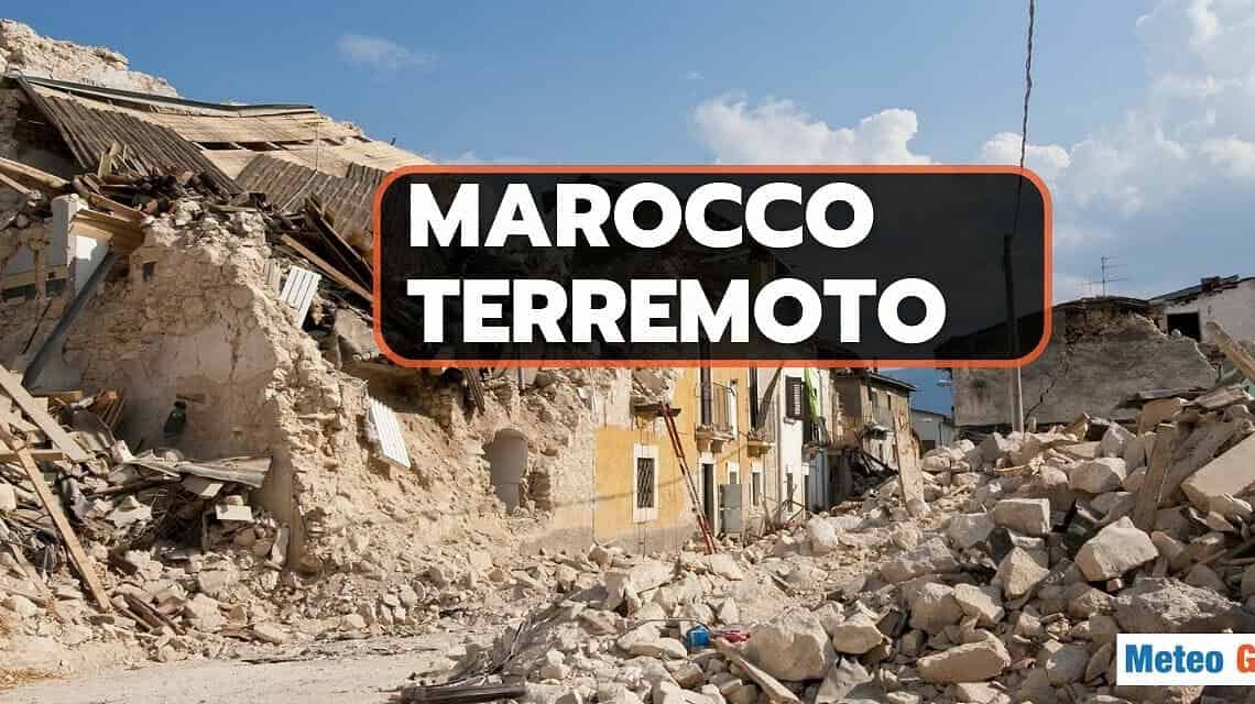 devastante terremoto marocco