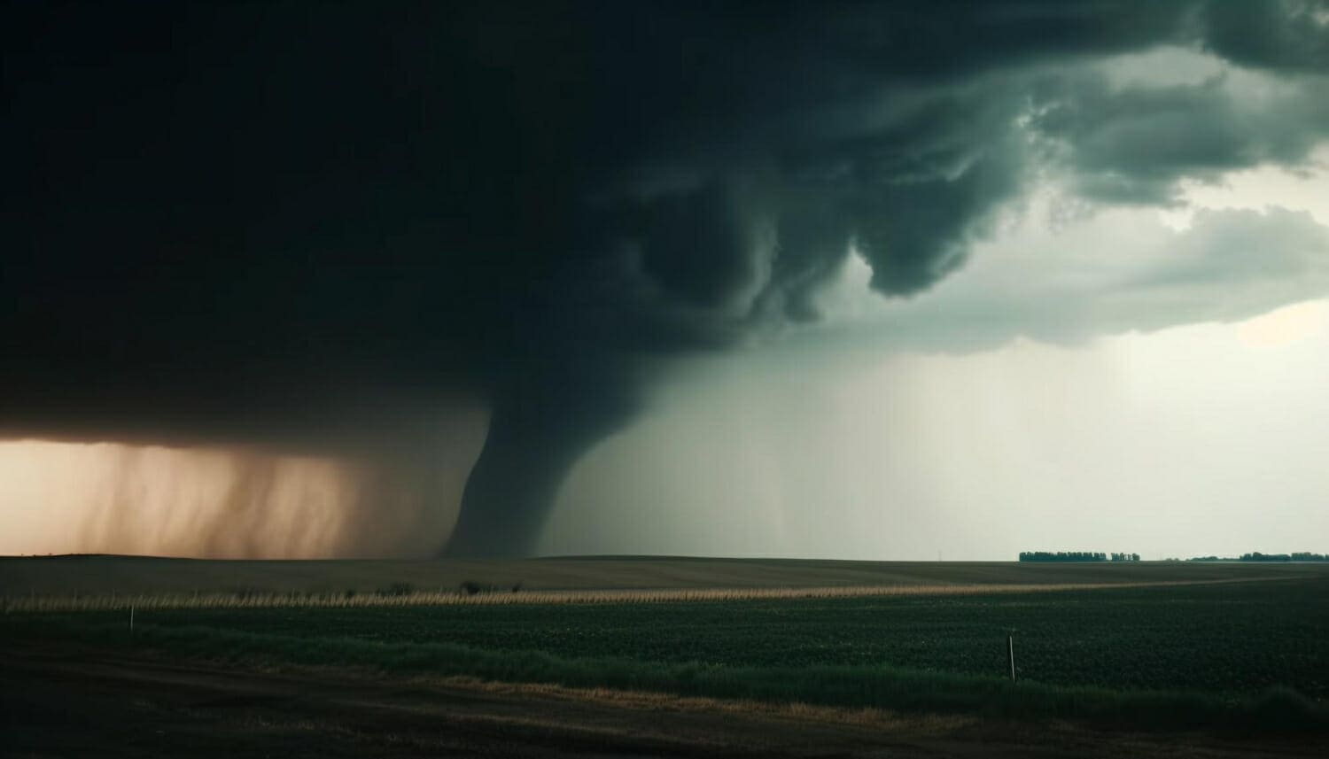 Meteo: 4 tornado hanno colpito​ il Nord Italia