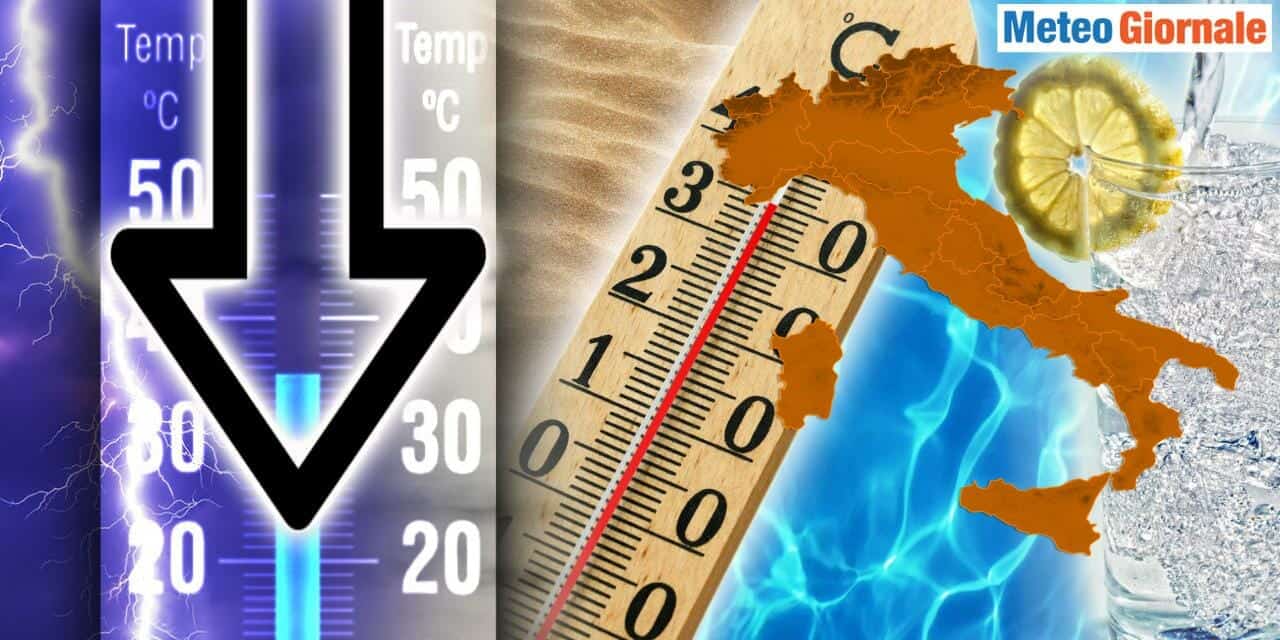 Caldo anomalo in attenuazione a metà della prossima settimana