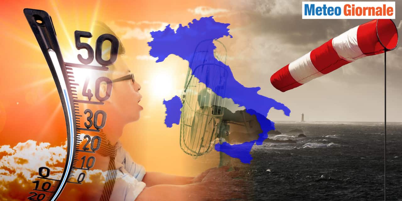 Italia investita da correnti d'aria più fresca nei primi giorni della prossima settimana