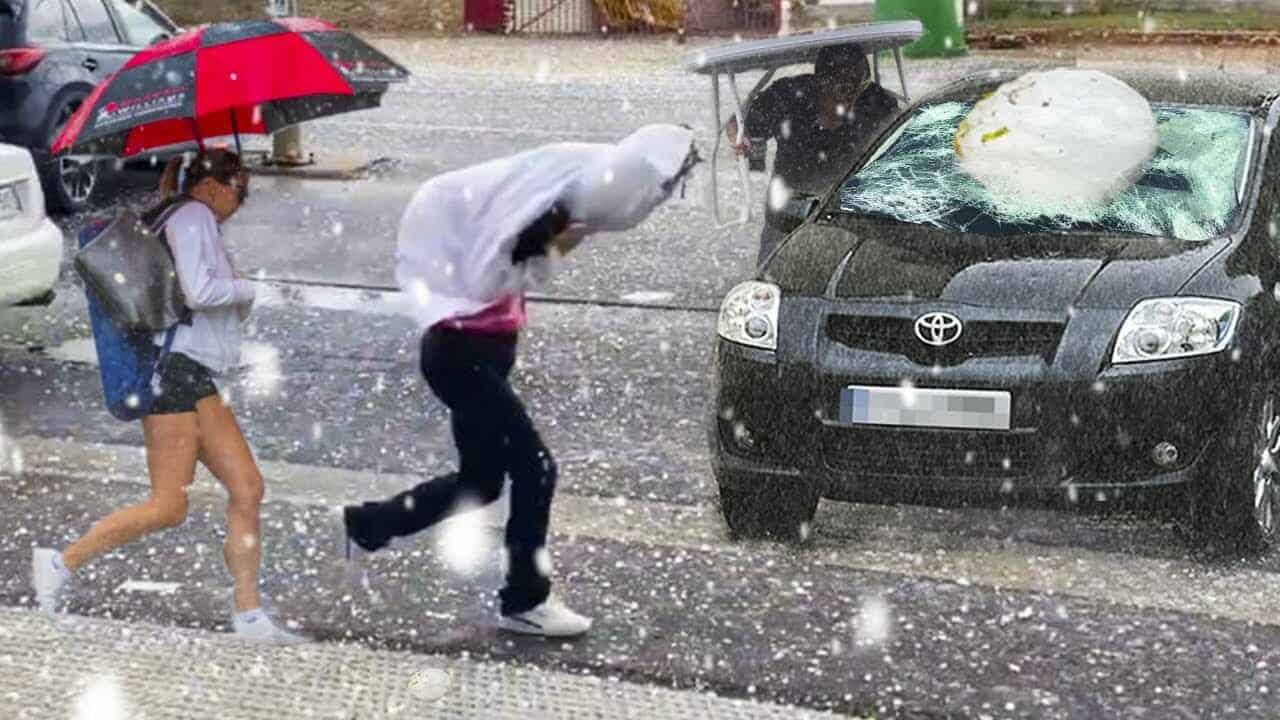 Meteo con grandine devastante. Ma non si formava solo d’Estate?