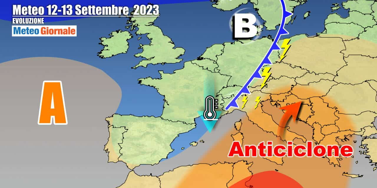 Peggiora al Nord da martedì