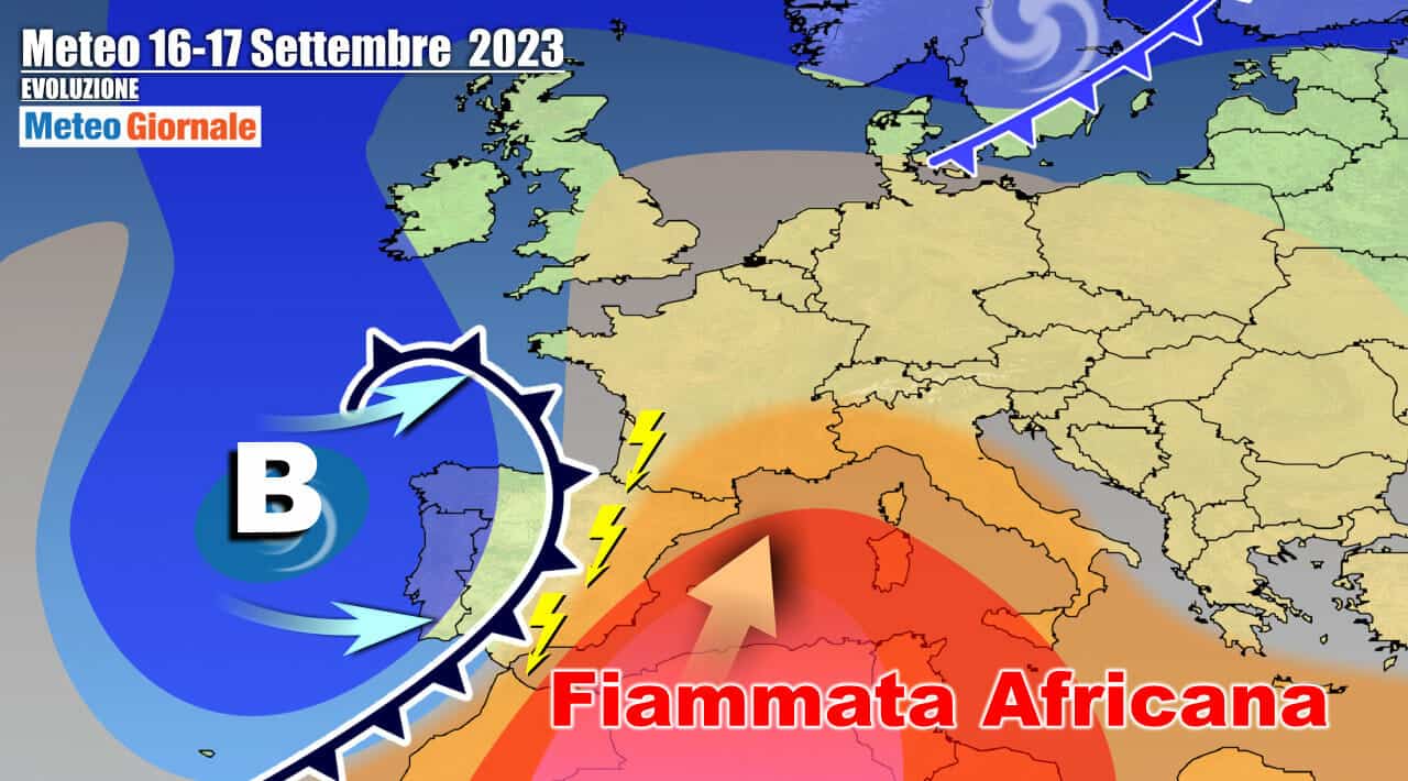 Dai temporali all'anticiclone nel corso del weekend