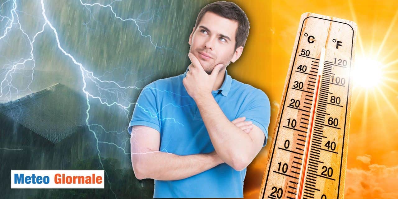 Meteo: non si scherza col caldo, ma si teme anche un ciclone