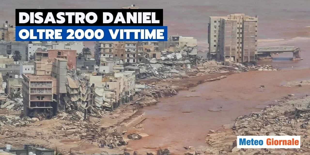 Meteo: ciclone Daniel devastante nel Mediterraneo, oltre 2000 morti dichiarati
