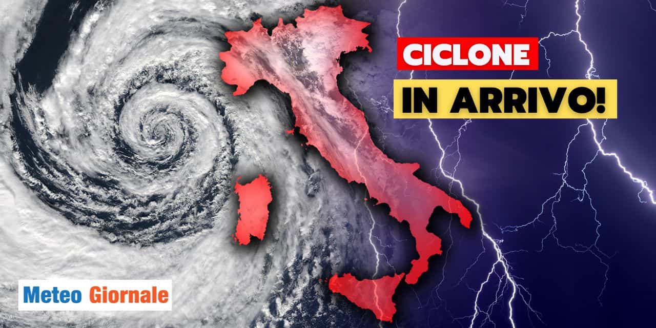 Meteo: CICLONE inaspettato, pessime notizie