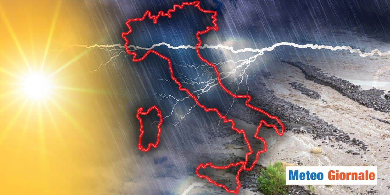 Meteo: occhi puntati sul ciclone, ci saranno nubifragi