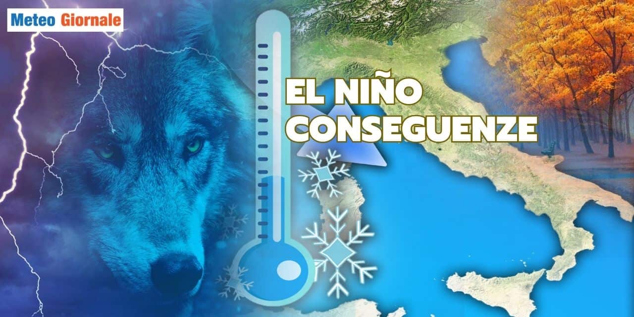 El Niño potrebbe favorire ondate di gelo e nevicate anche in pianura anche in Italia
