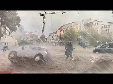 Meteo Milano, temporali anche mercoledì. Video della tempesta