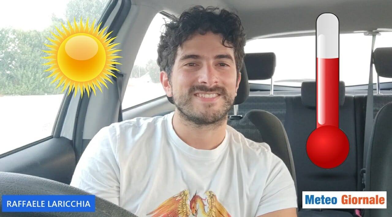 Meteo: altra dose di CALDO, ma con temporali dietro l’angolo [VIDEO]
