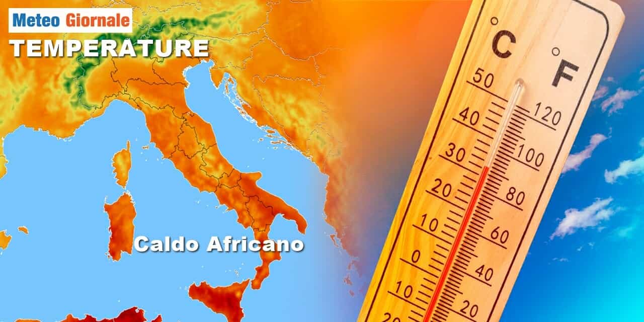 meteo temperature caldo