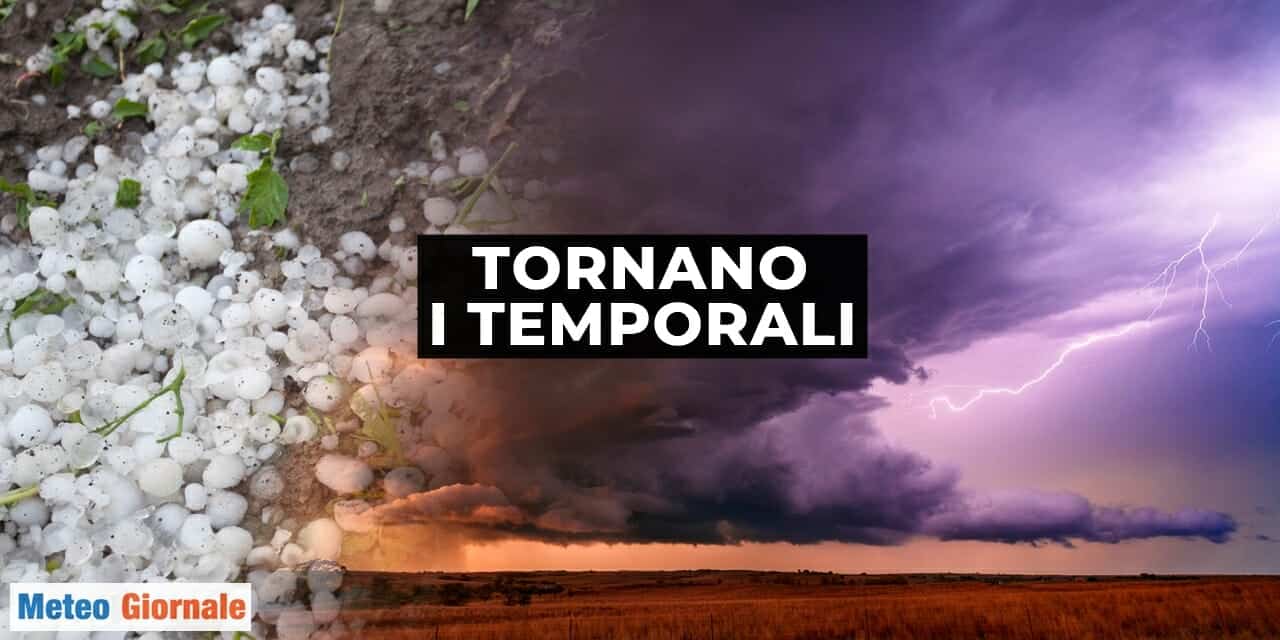 meteo temporali nord italia