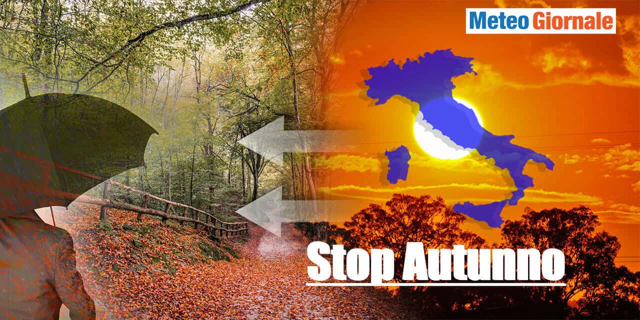 Ecco il meteo della settimana, con l'Autunno che non riesce ad irrompere verso l'Italia
