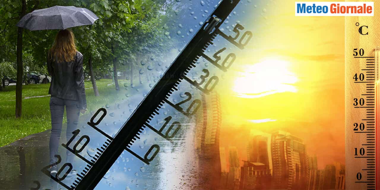 Caldo estivo al top, ma cambia in parte in settimana