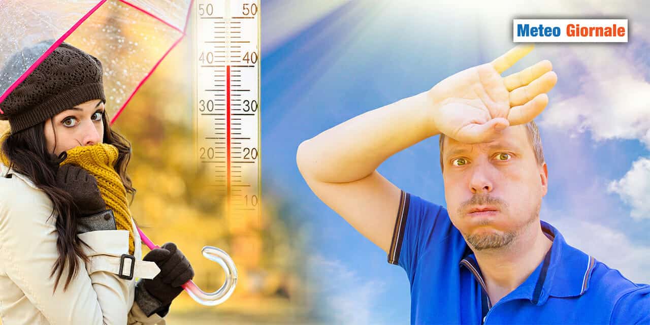 METEO 15 giorni: dal caldo al freddo