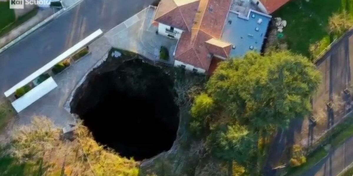 buco nel terreno