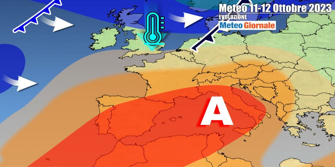 Caldo come in Estate ancora per diversi giorni