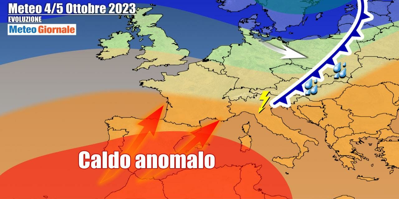 Anticiclone tornerà forte dopo metà settimana