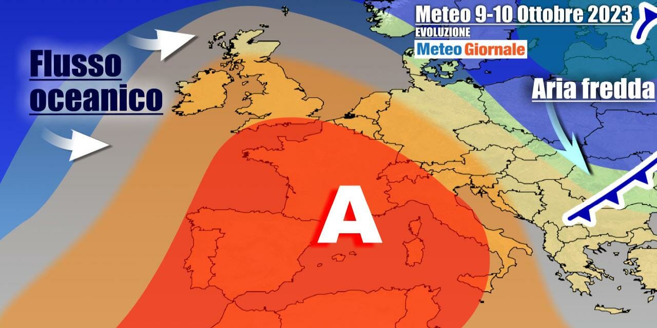 Anticiclone africano a lungo protagonista