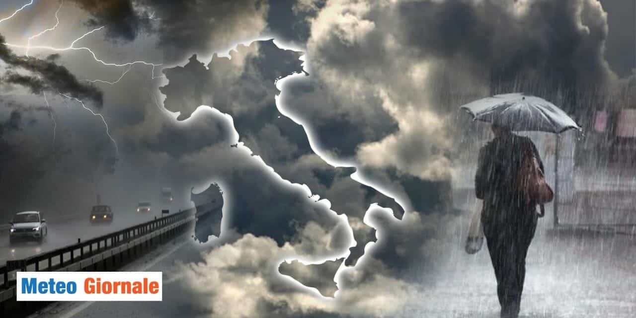 Meteo: prepotente arrivo dell’autunno, tra temporali e nubifragi