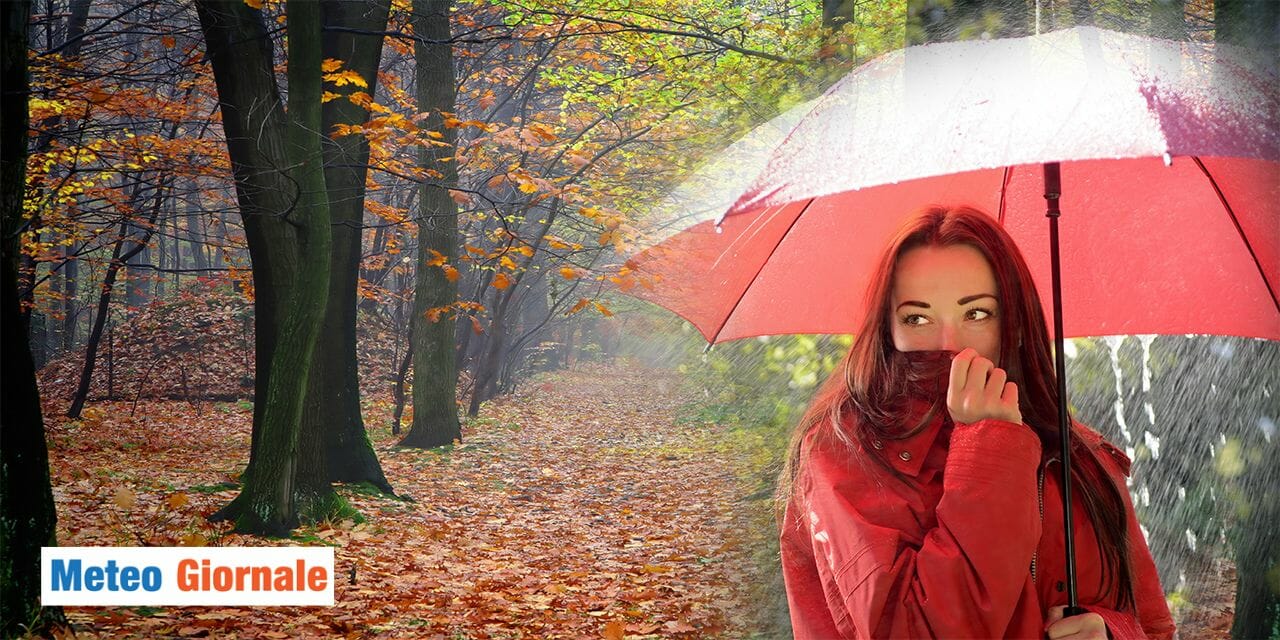Meteo: ombrelli e cappotti, l’autunno arriva sul serio