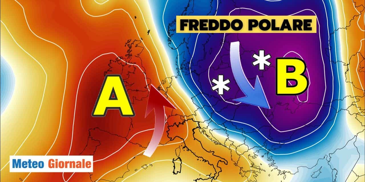 Meteo: si risveglia il polo nord, ecco le prime irruzioni fredde