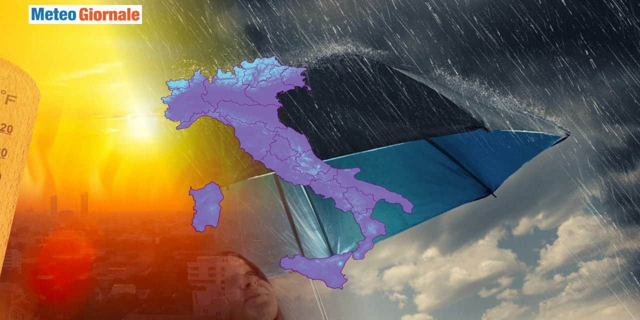 Meteo: imminente arrivo della pioggia, ma poi l’ennesimo grande ribaltone