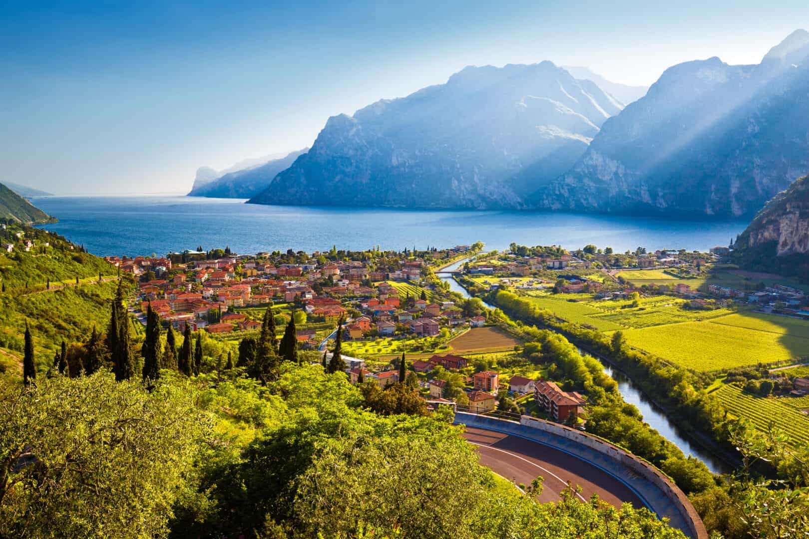 Affascinante località sulle colline del Lago di Garda