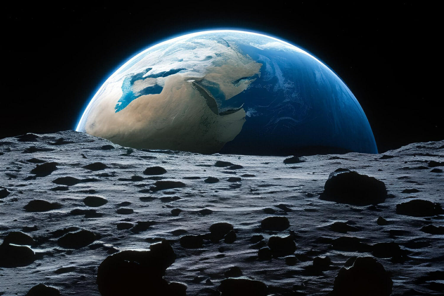 L’acqua sulla Luna proviene dalla Terra? Forse si