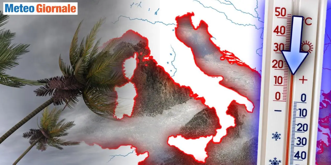 METEO WEEK-END: sabato FREDDO e VENTO, ecco l’Inverno