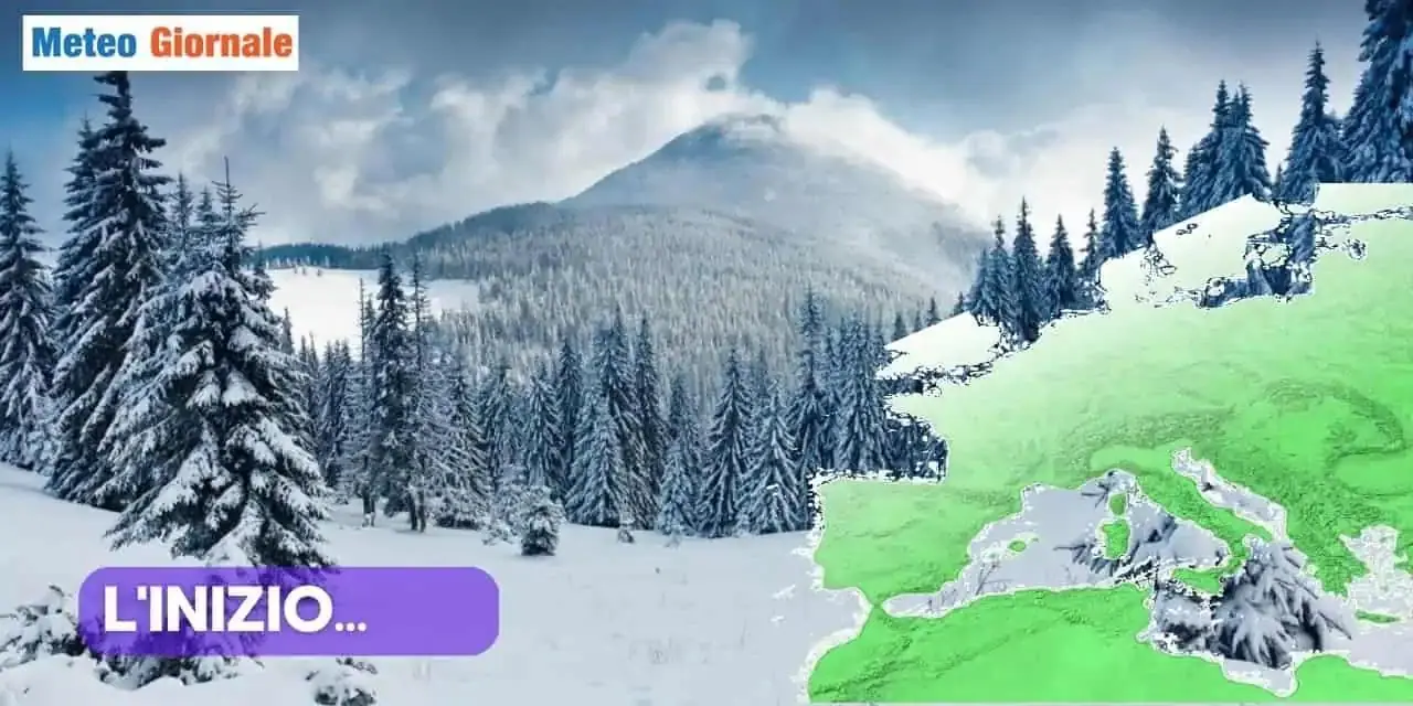 Meteo: dal caldo alla più grande ondata di gelo peggiore da mezzo secolo