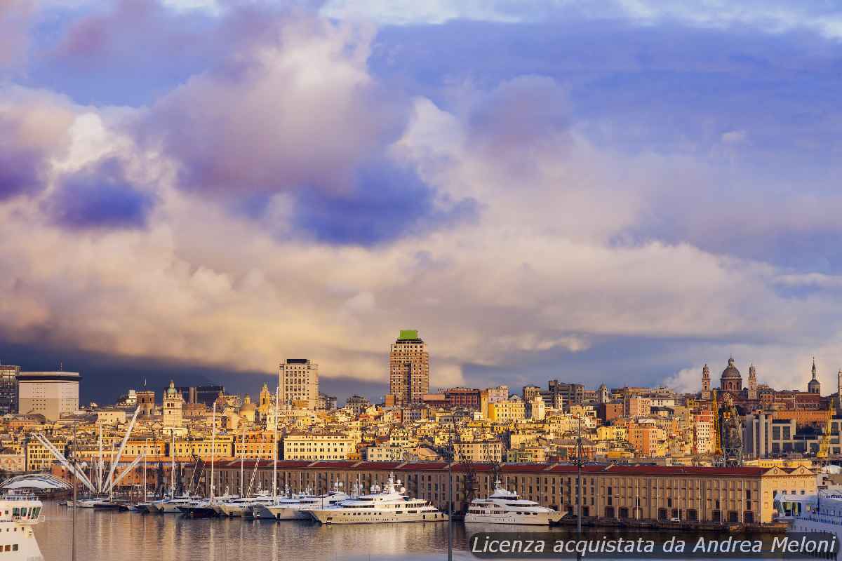 Meteo Genova: nuvole e pioviggine in arrivo