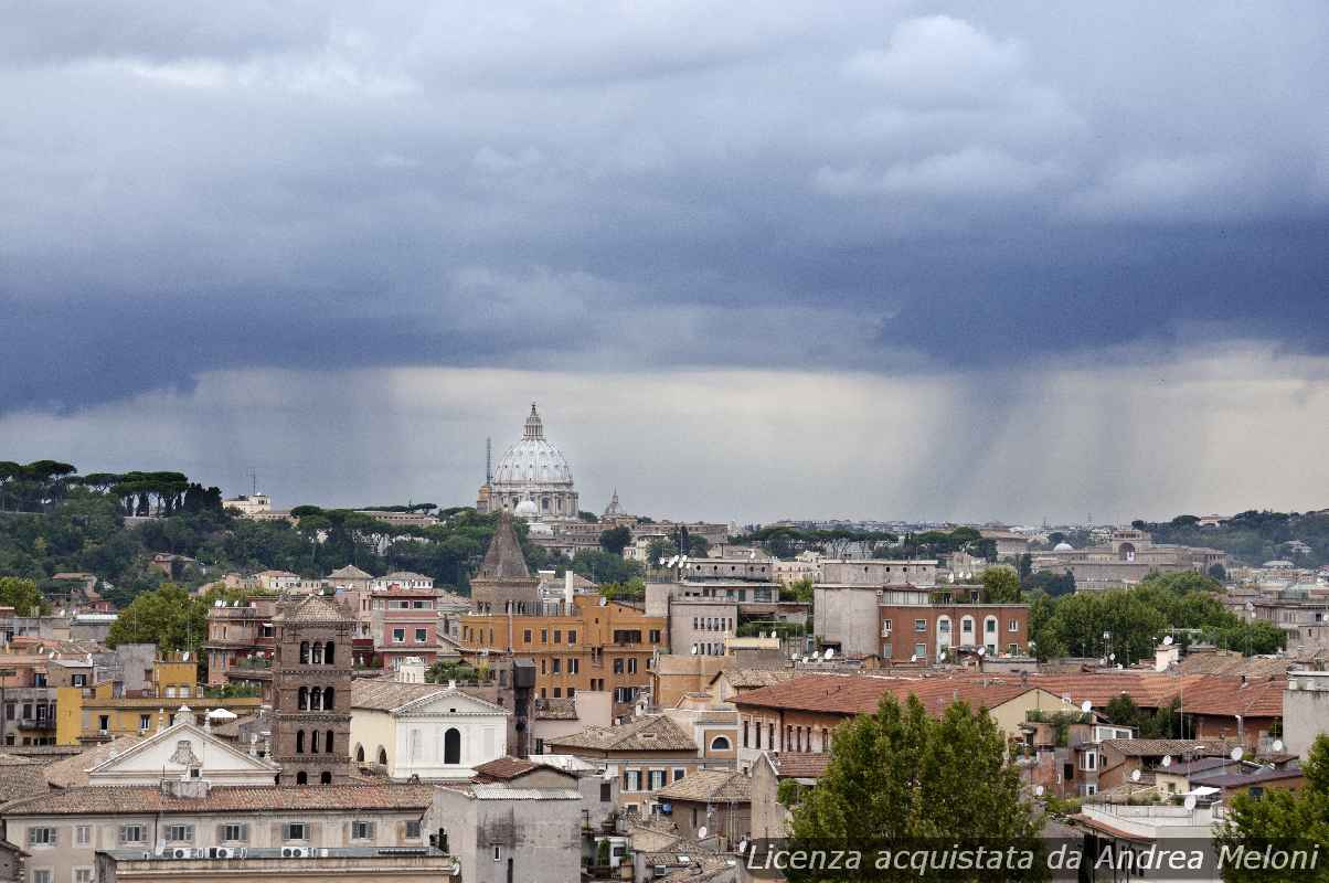 Meteo Roma: nuvolosità e piovaschi in arrivo, tempo instabile nei prossimi giorni