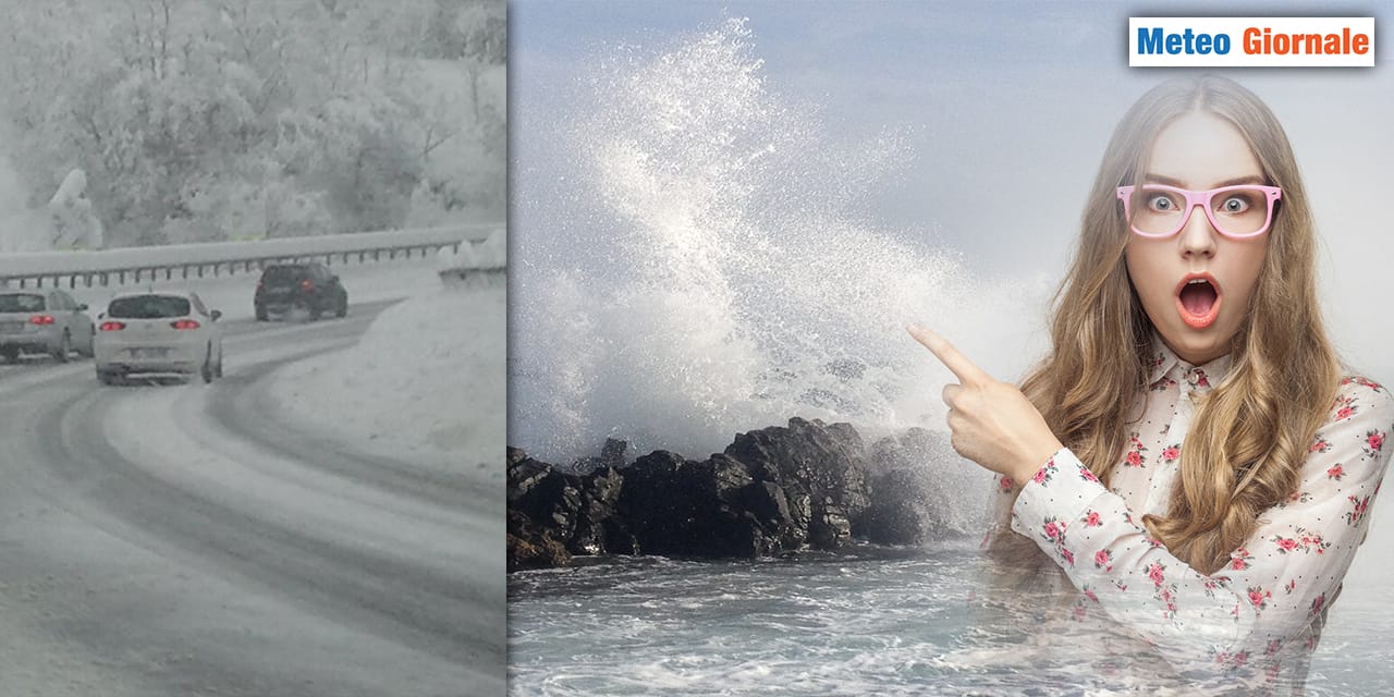 METEO violento verso l’Europa occidentale, possibili sorprese