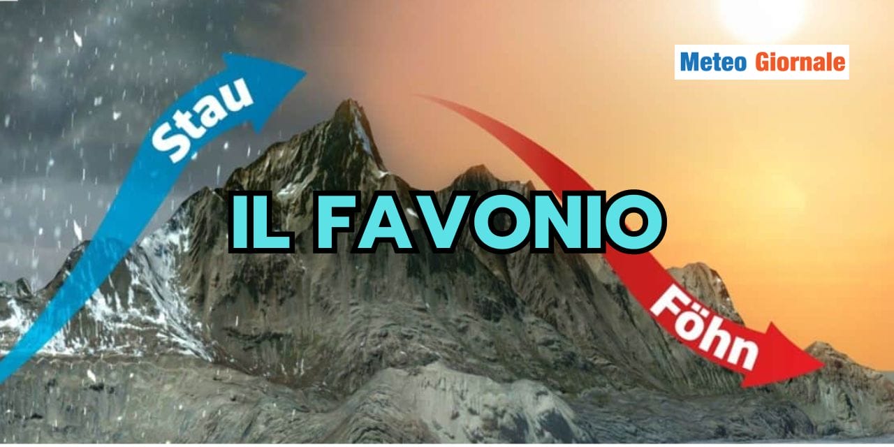 Meteo: il FAVONIO (o FOHN)