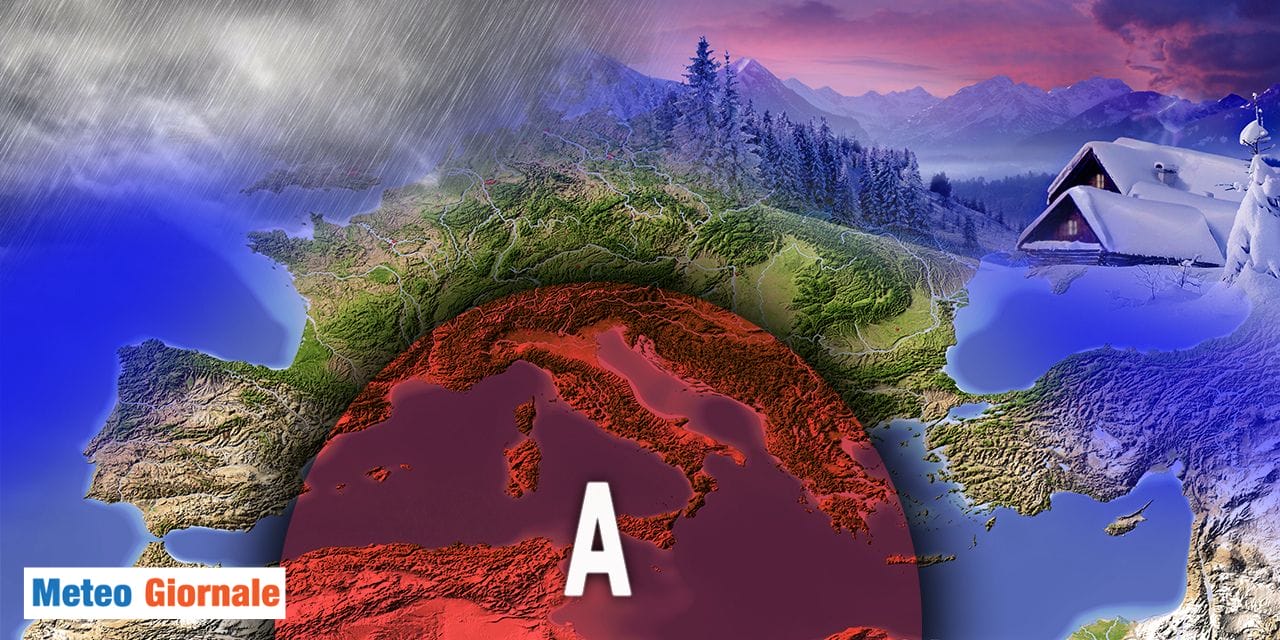 anticiclone africano neve montagna