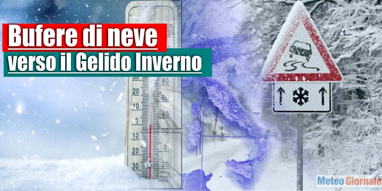 Meteo: l’Italia nel freezer con la neve del secolo, possibilità crescenti