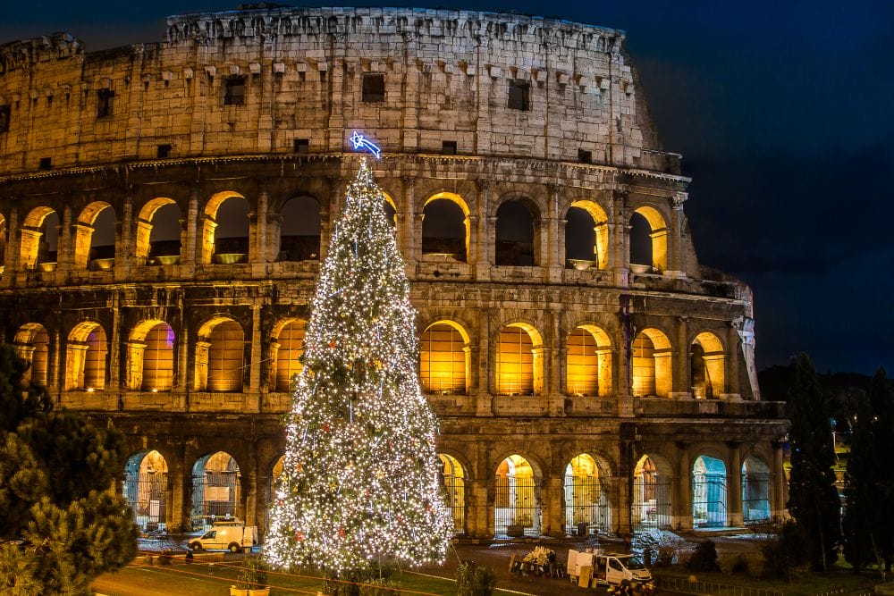colosseo natale roma piccola