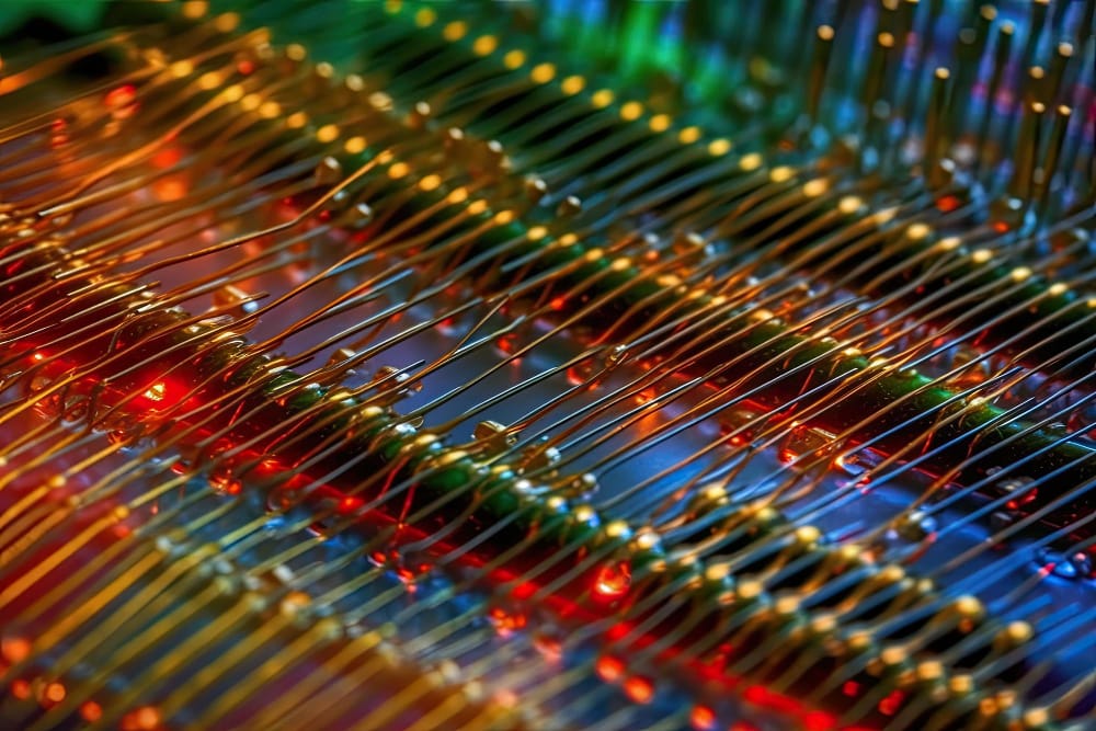 cristalli circuiti elettronici