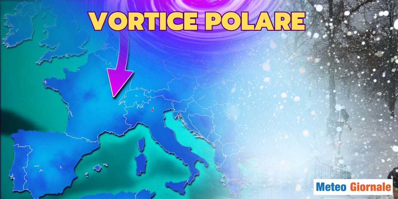 Meteo prossime settimane in Italia influenzato dal Vortice Polare, gli effetti