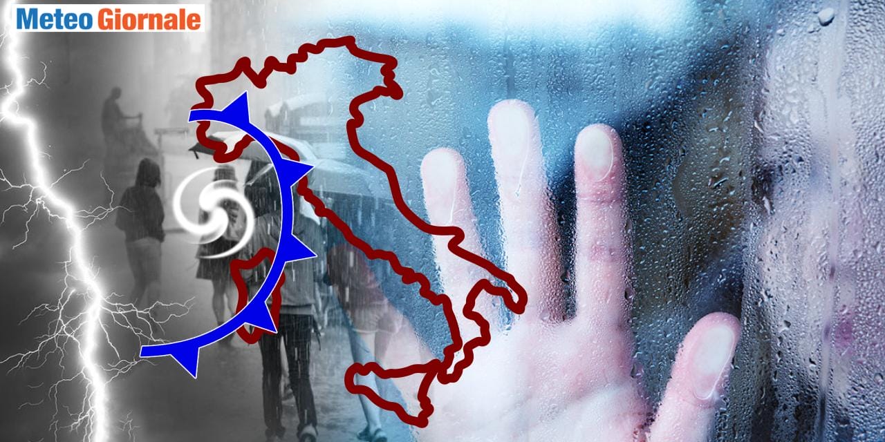 Pericolo maltempo nel Ponte dell'Immacolata