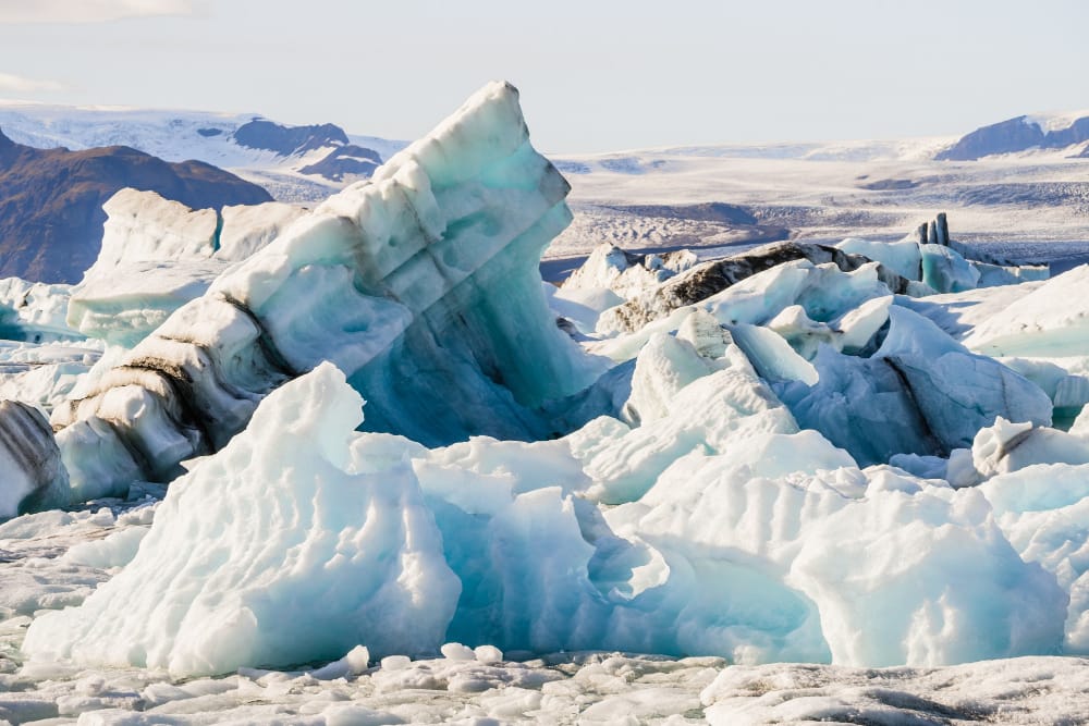 ghiacci da analizzare informazioni clima