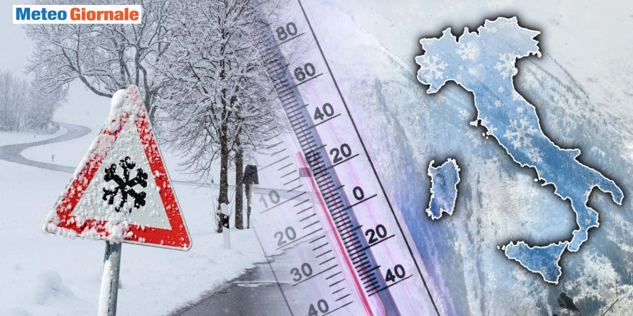 Torna l'Inverno sull'Italia