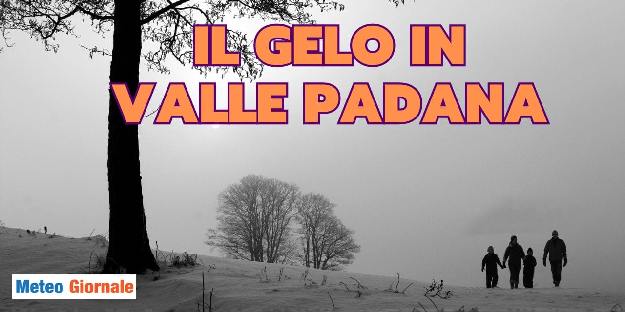 Genesi di un cuscinetto d’aria fredda ideale per il gelo e la neve