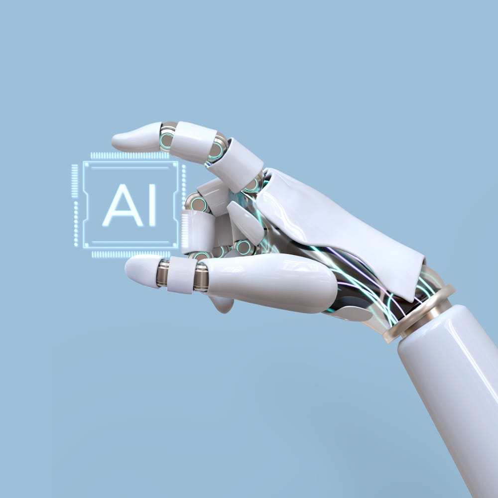 intelligenza artificiale con chip ai innovazione tecnologica futura