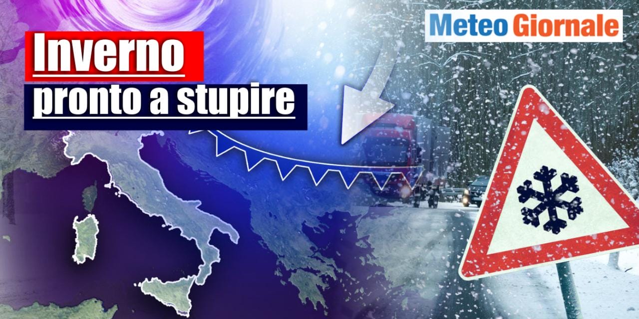 Meteo di fine d’anno con l’Italia sommersa dalla neve e dal gelo
