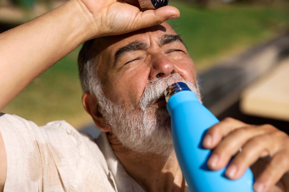 malore per il caldo