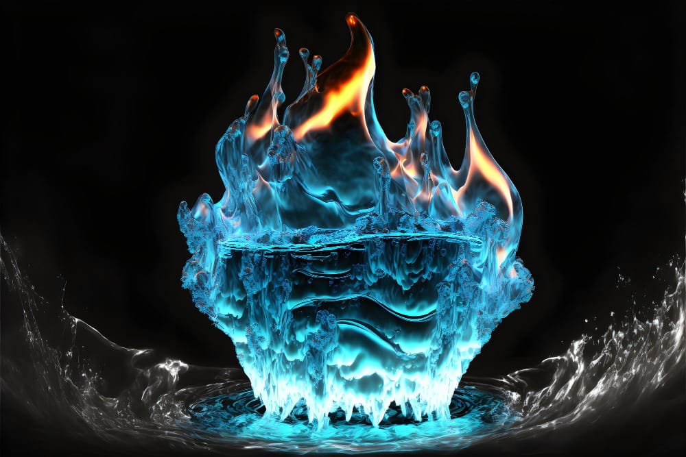 metano ghiaccio di fuoco