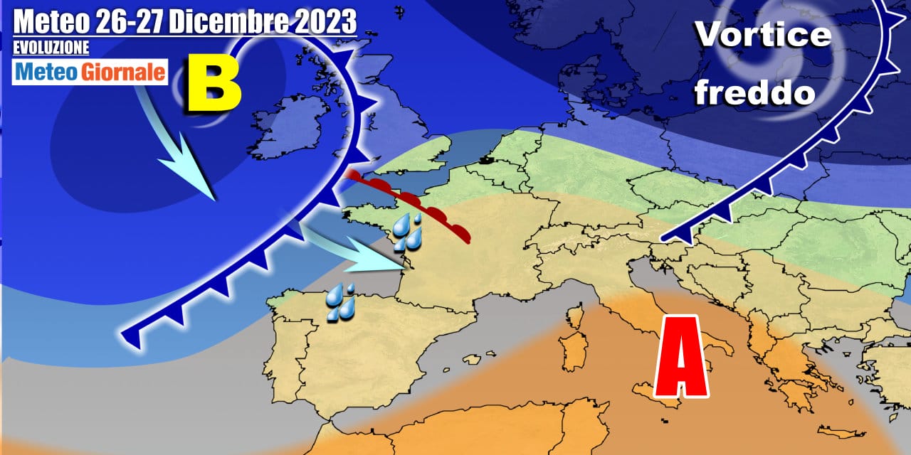 Graduale cambiamento in arrivo dopo Natale